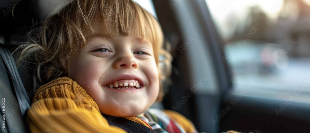down syndrome child enjoying a road trip with family, down syndrome travel, car journey down syndrome child enjoying a road trip with family, down syndrome travel, car journey