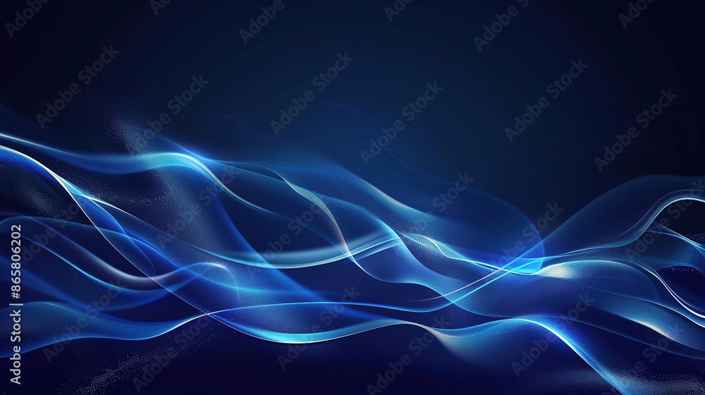 futuristic abstract blue background with waves and light effects futuristic abstract blue background with waves and light effects