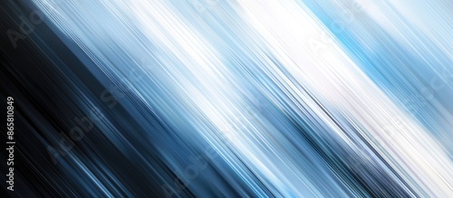 Abstract Background with Blurred Gradient of Blue  White  and Black