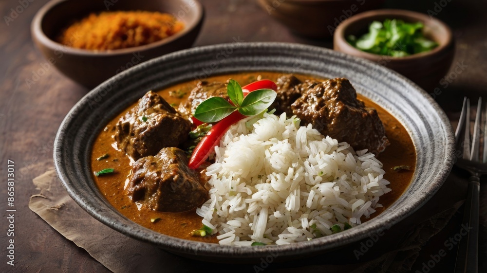 rice with pork rice with pork