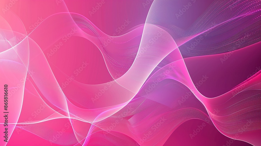 abstract pink background with waves and light effects abstract pink background with waves and light effects