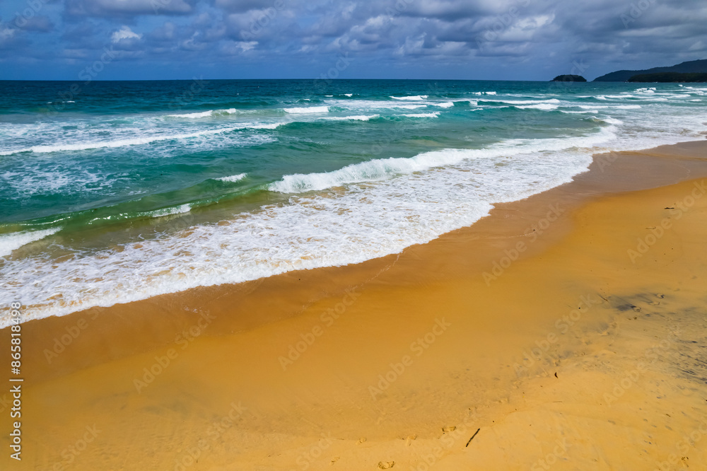 Top view Beach waves background, Natural background, photo sea waves texture background Top view Beach waves background, Natural background, photo sea waves texture background
