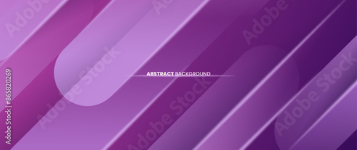 Abstract purple background with clashing slanted patterns. Futuristic design of geometric shapes. Vector illustration.	