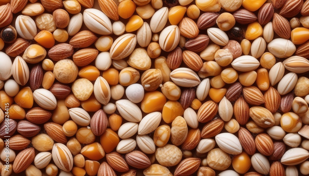 Assorted Seeds Display for Gardening and Cooking Assorted Seeds Display for Gardening and Cooking