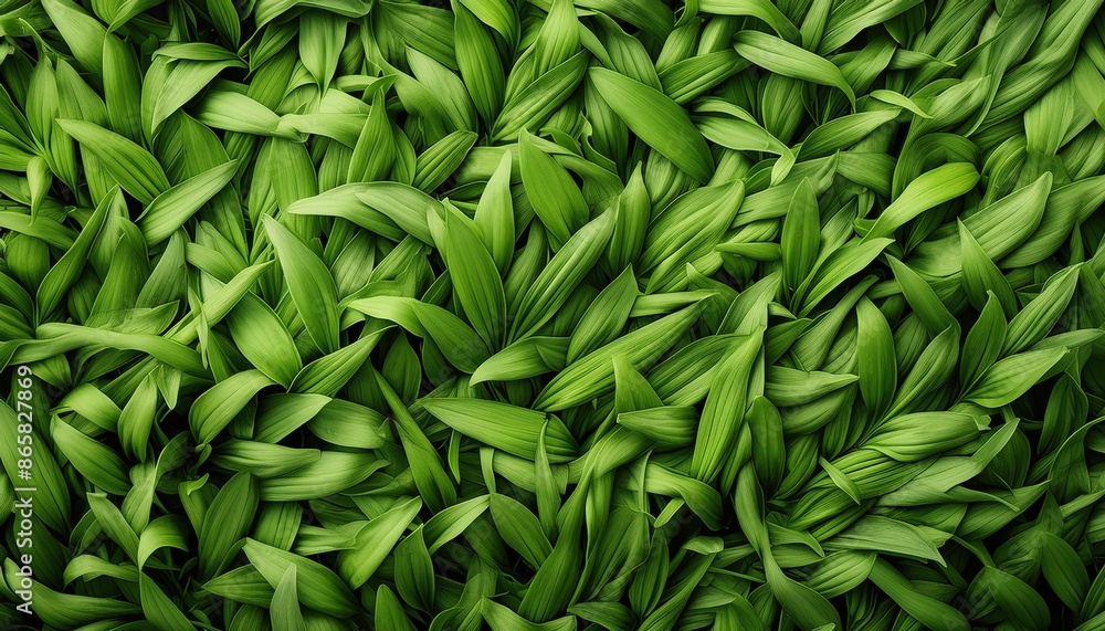 Lush Green Leaves Texture Background Lush Green Leaves Texture Background
