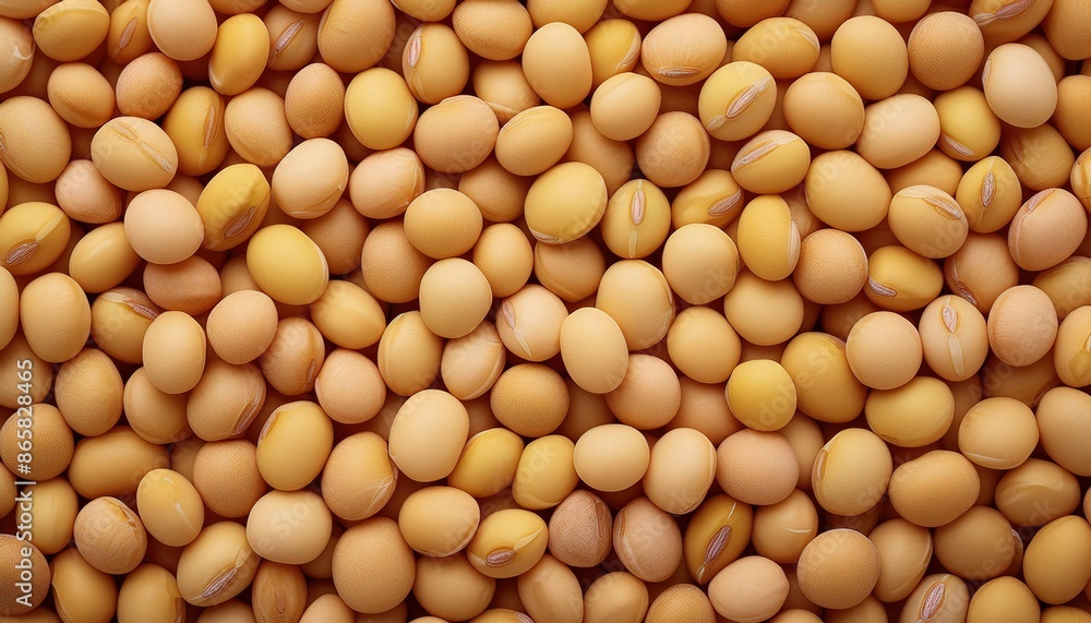 Nutritious Organic Yellow Soybeans Background Image Nutritious Organic Yellow Soybeans Background Image