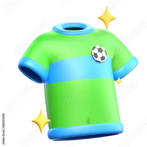 Football Jersey Green