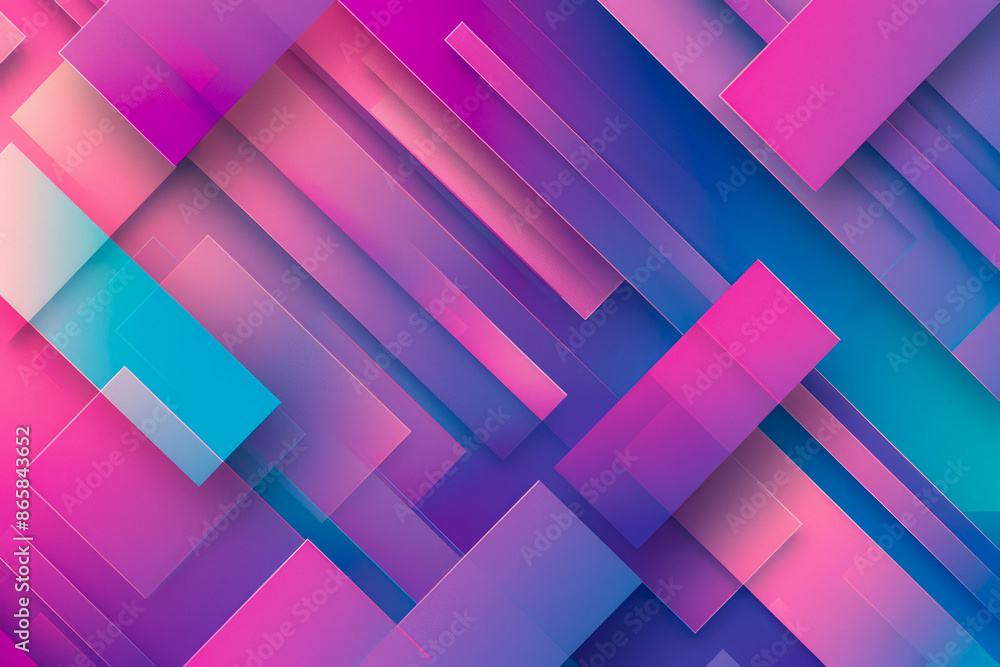 Texture Cubic Gradient Dhapes In Soft Shades For Wallpaper And Background Created Using Artificial Intelligence