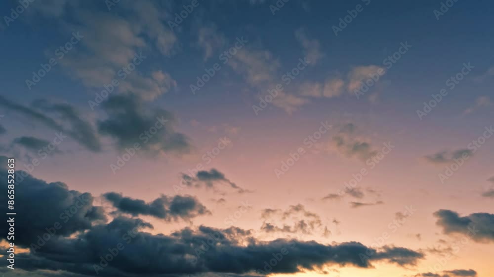 sky timelapse with dark clouds at late evening after sunset sky timelapse with dark clouds at late evening after sunset