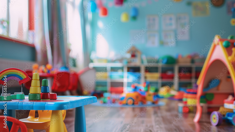 custom made wallpaper toronto digitalclassroom of a daycare center without children and teacher