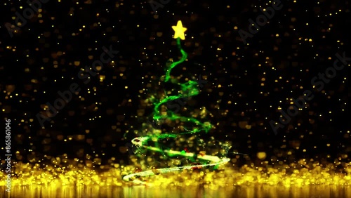 Magical Christmas Tree Sparkle