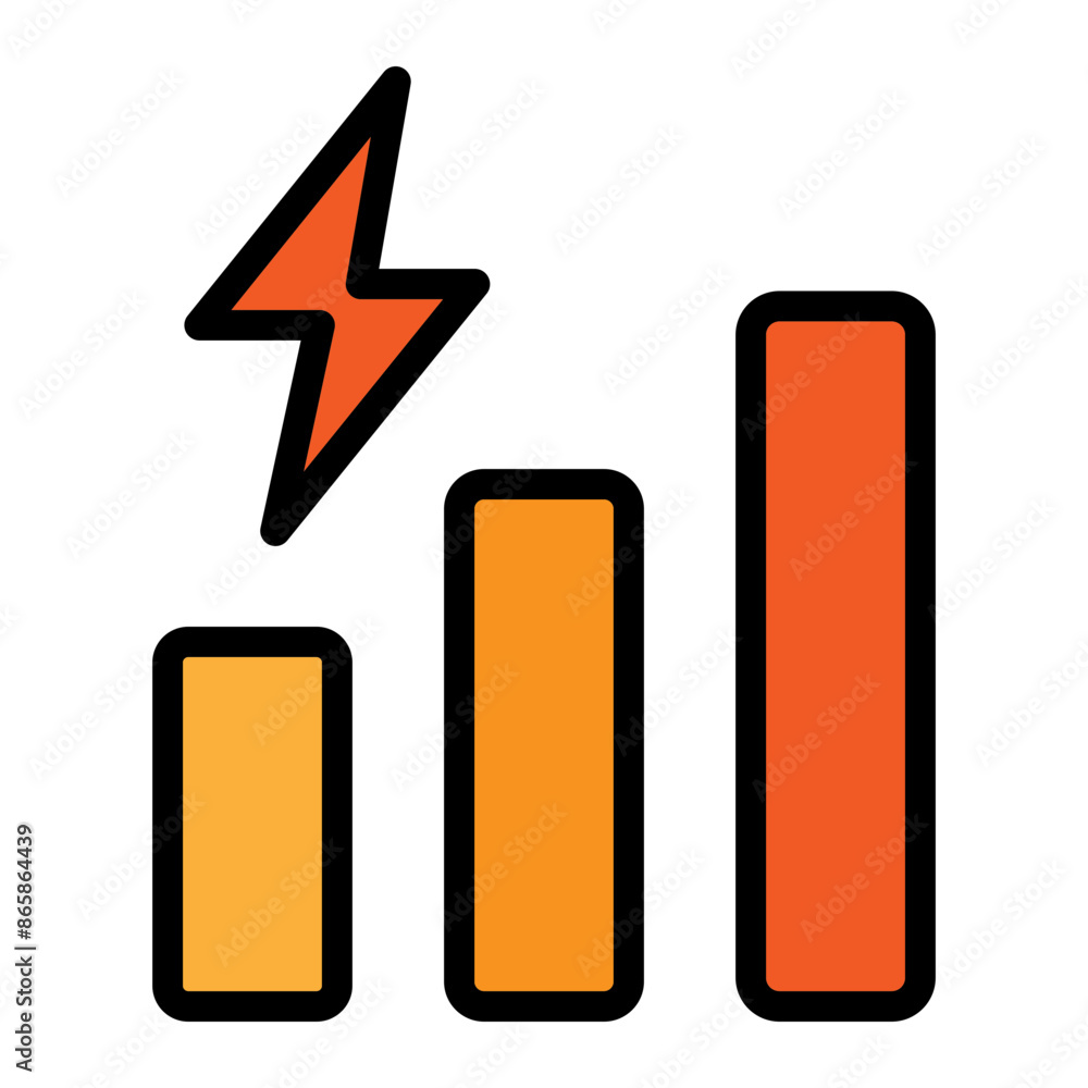 Intensity Vector Filled Icon Design Intensity Vector Filled Icon Design