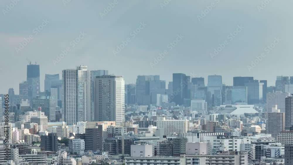 都市の風景　空撮