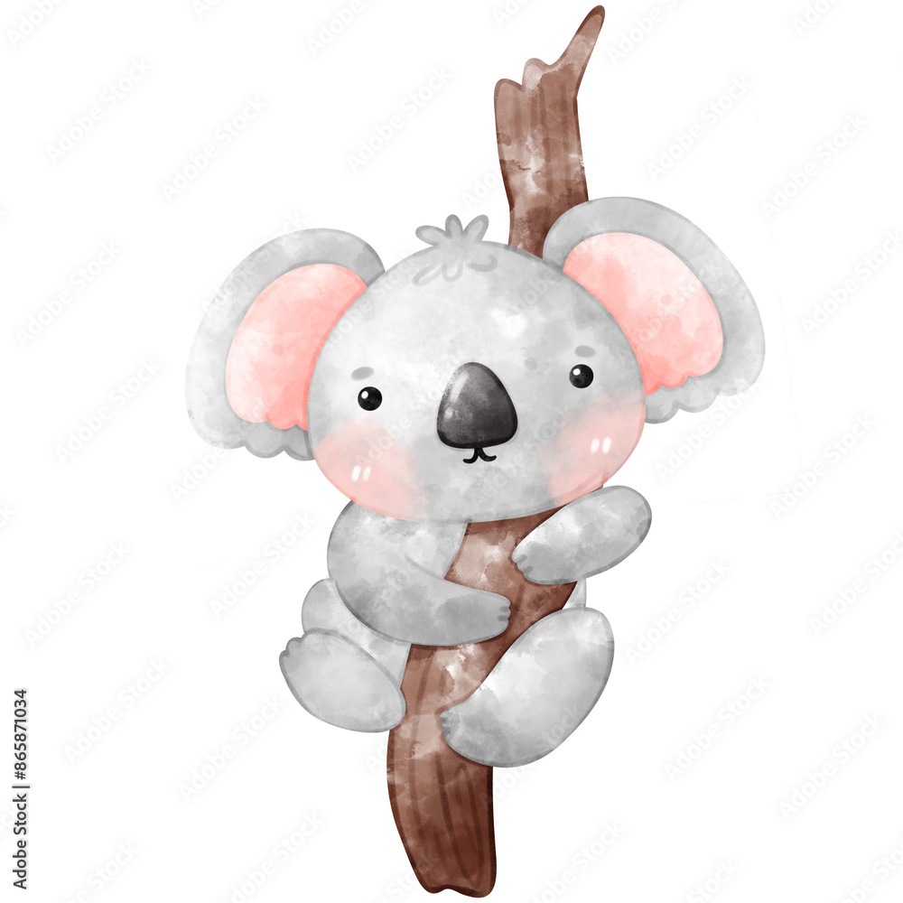 Cute Koala watercolor, koala png, Koala bear Cute Koala watercolor, koala png, Koala bear