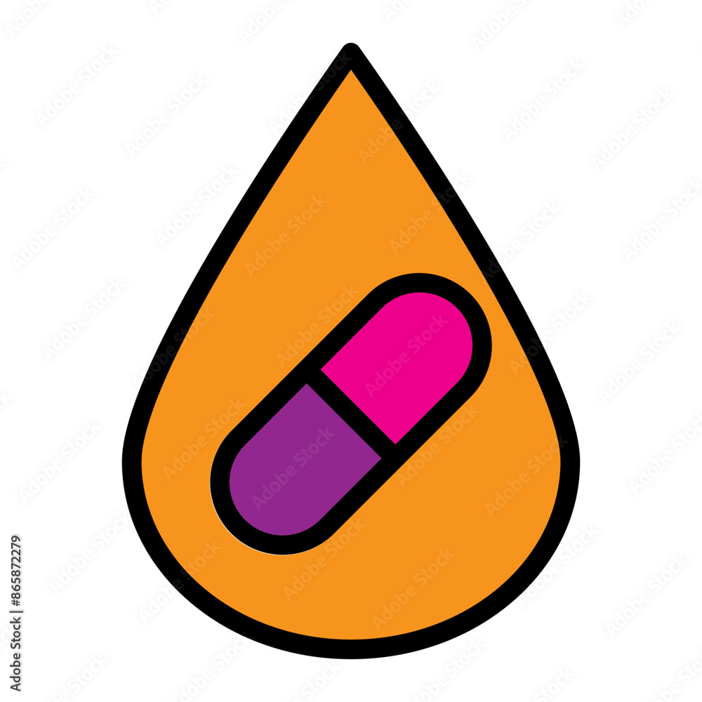 Vitamin Vector Filled Icon Design Vitamin Vector Filled Icon Design