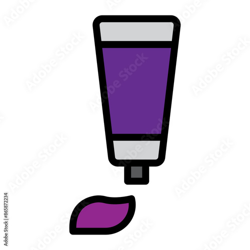 Ointment Vector Filled Icon Design