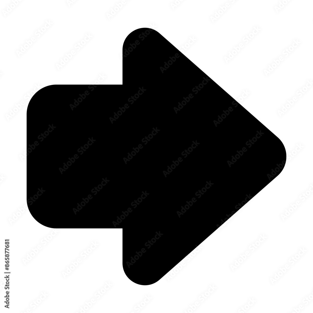 Cute Short Arrow Icon Illustration Cute Short Arrow Icon Illustration