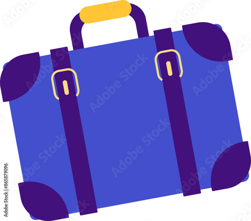 Holiday Trip Flat Sticker Design