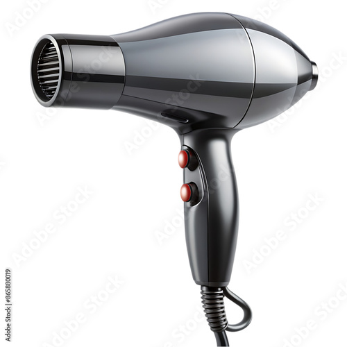 eti turbo hairdryer on transparent background