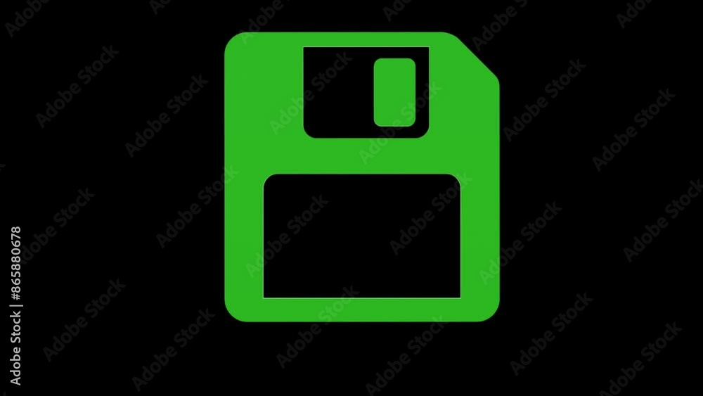 guard information data green set icon 3d illustration rotation guard information data green set icon 3d illustration rotation