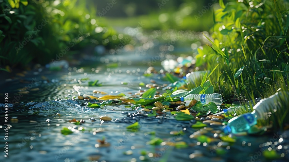 Fototapeta premium Discover the Allure of Sustainable Practices with Professional Eco-Friendly Initiatives