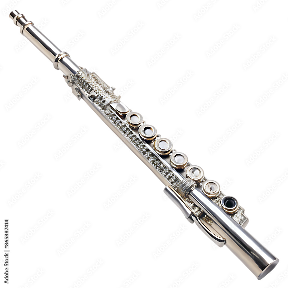 Fototapeta premium flute on transparent background