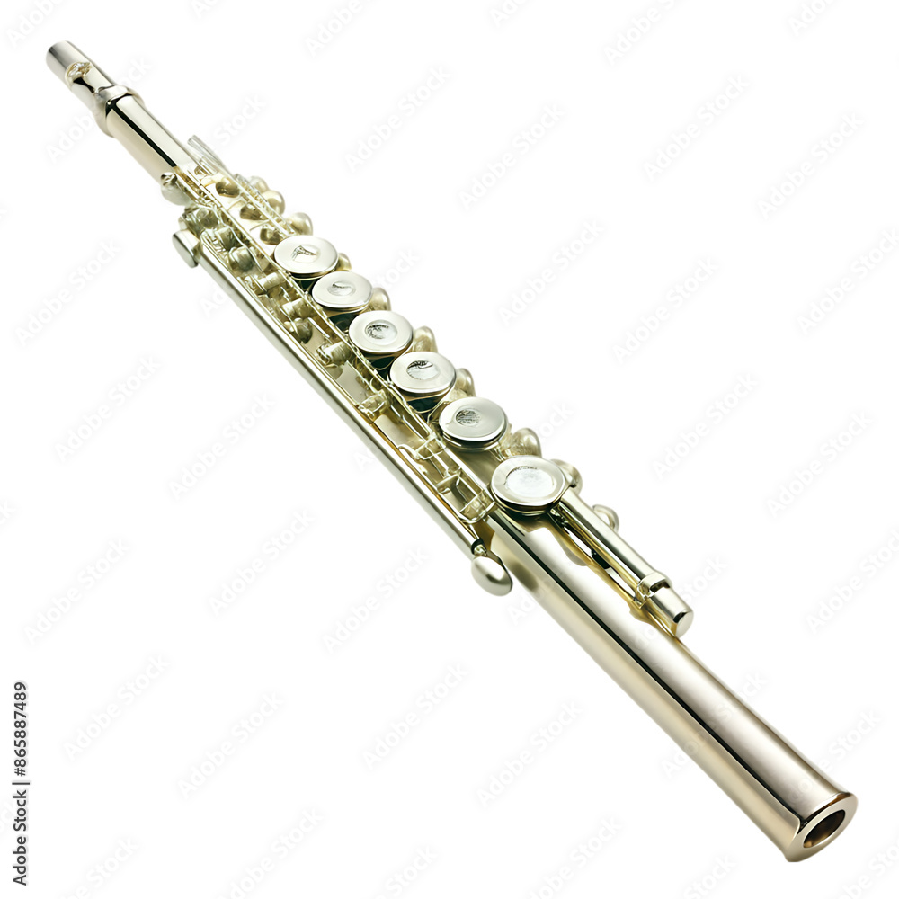 Fototapeta premium flute on transparent background