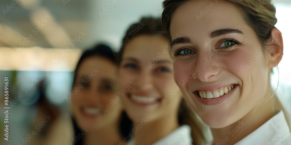 Smiling group of young professionals in an office environment. Concept Teamwork, Young Professionals, Office Environment, Smiling, Group Photo Smiling group of young professionals in an office environment. Concept Teamwork, Young Professionals, Office Environment, Smiling, Group Photo
