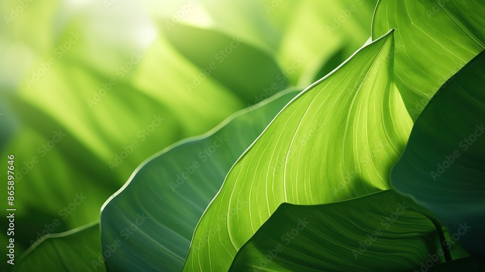 Abstract green leaf texture Abstract green leaf texture