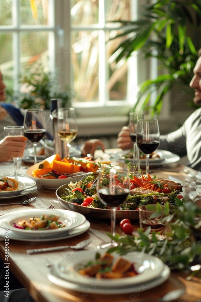 People having meal together People having meal together