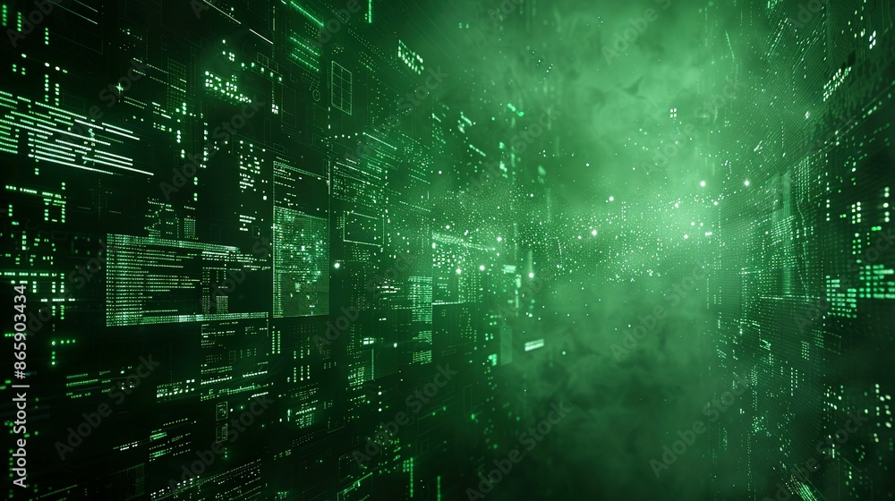 Abstract Retro Tech Background with Glitch Effect Abstract Retro Tech Background with Glitch Effect