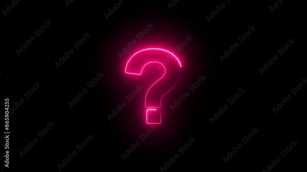 Neon question mark glowing against a dark background.
Glowing neon question mark on alpha channel background.
Neon Light Question Mark.
Neon Glowing Question Mark Animation With Reflection. Neon question mark glowing against a dark background.
Glowing neon question mark on alpha channel background.
Neon Light Question Mark.
Neon Glowing Question Mark Animation With Reflection.