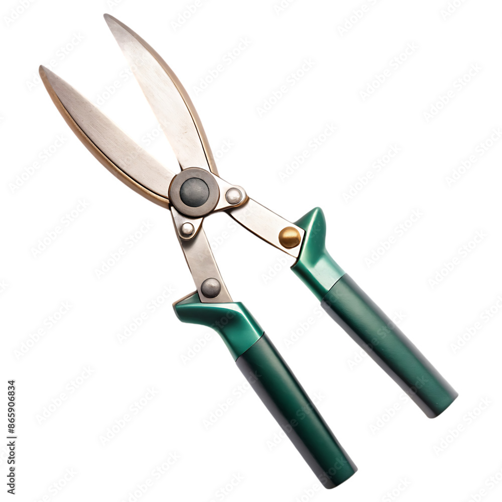 garden shears titanium on transparent background garden shears titanium on transparent background