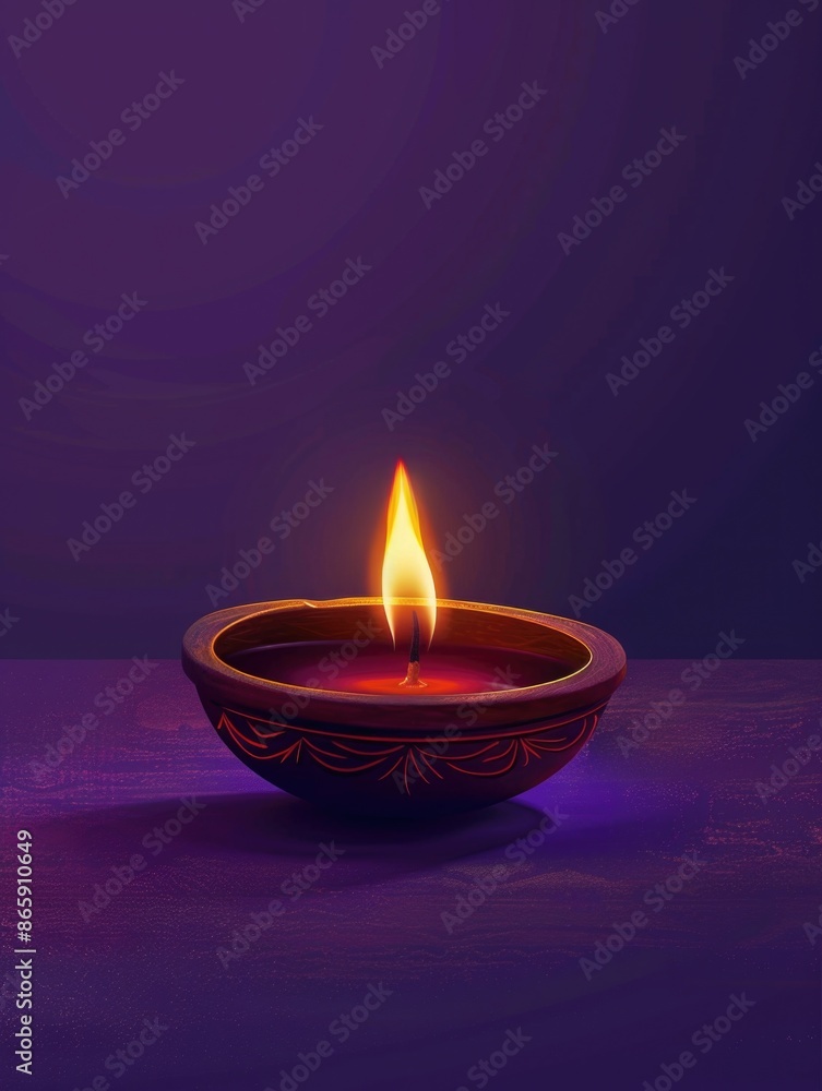 Candle on Wooden Table Candle on Wooden Table