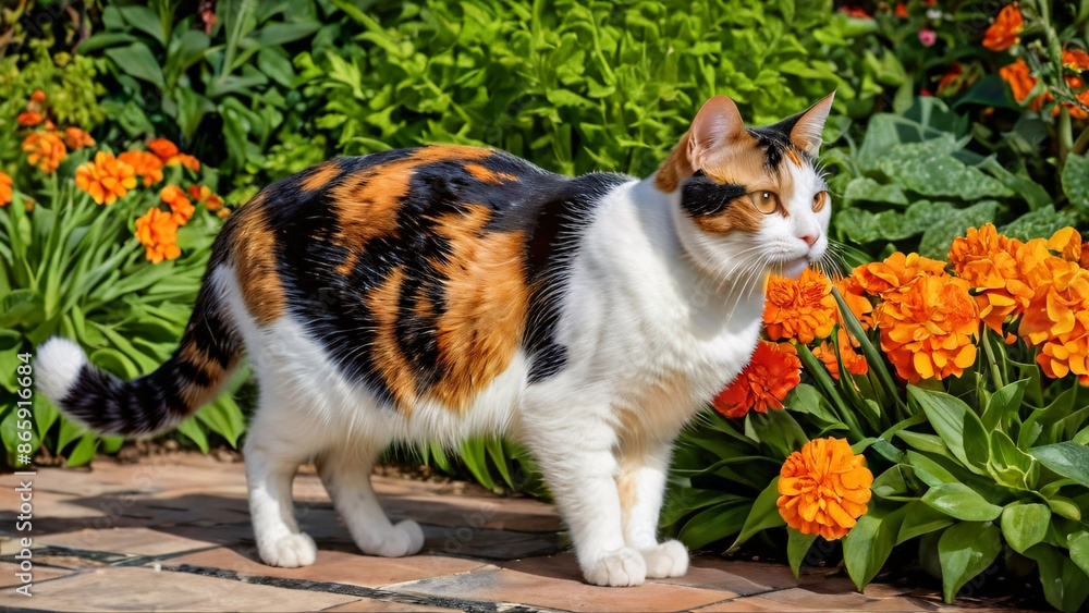 Curious Calico: Exploring a Garden Oasis Curious Calico: Exploring a Garden Oasis