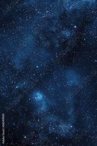 Night Sky with Stars and Clouds
