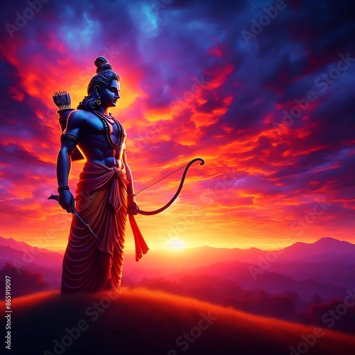 shri ram jee illustration