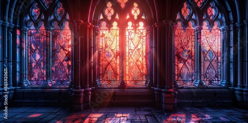 Stained Glass Window in Got...