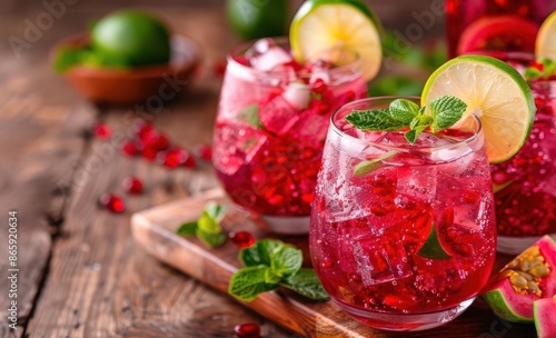 Wallpaper Mural Guava Sangria Fruity and refreshing twist on the Spanish wine punch Torontodigital.ca