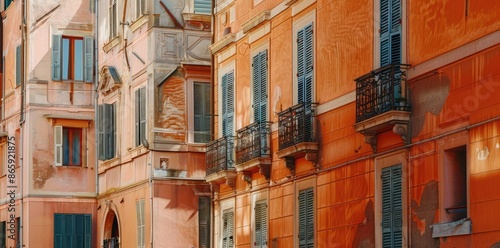 Old Italian Buildings with ...