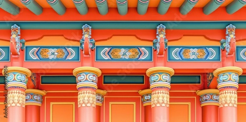 Chinese Temple Columns and ...