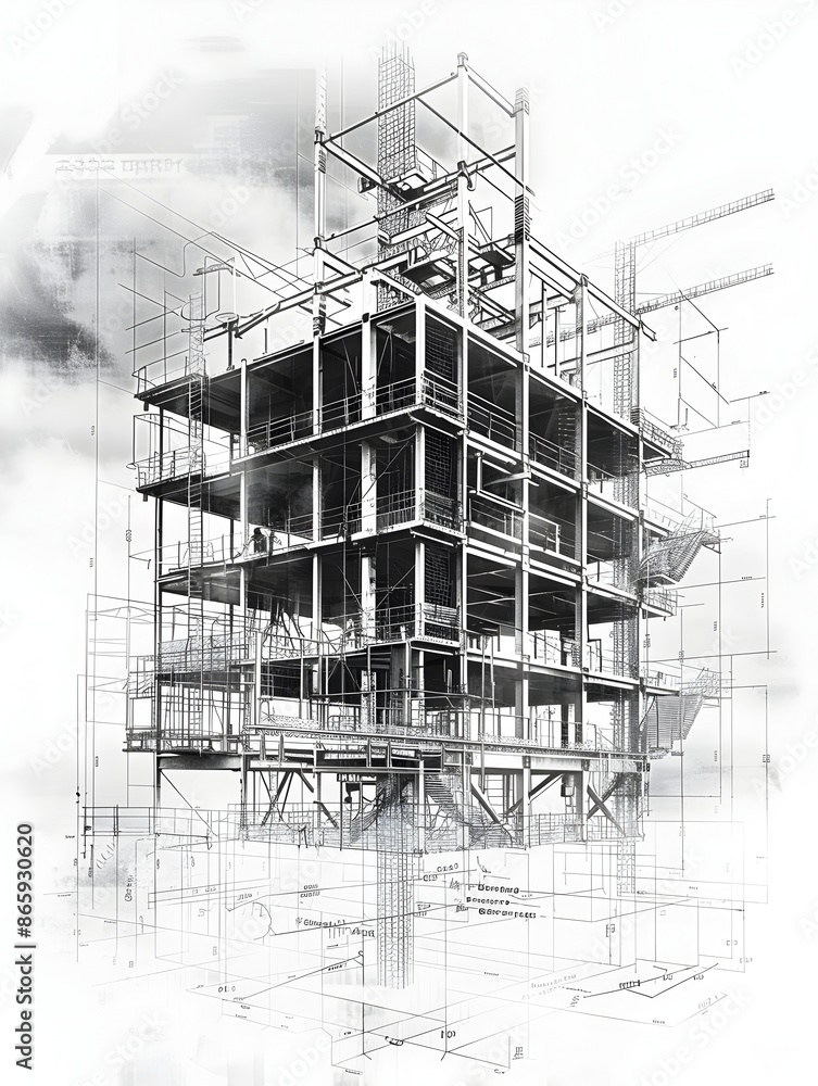 Infographic of Manufacturer s Blueprint for Structural Tower Building Components Infographic of Manufacturer s Blueprint for Structural Tower Building Components