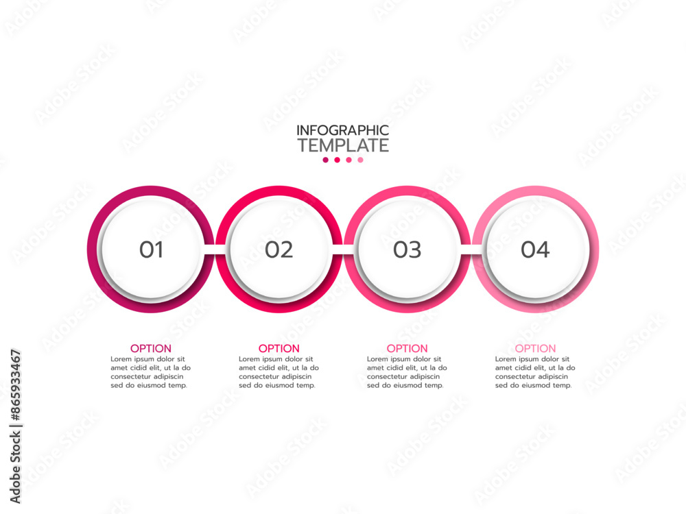 Business outline infographic label design with arrows and marketing icons. Concept of startup development with 4 options. Business outline infographic label design with arrows and marketing icons. Concept of startup development with 4 options.