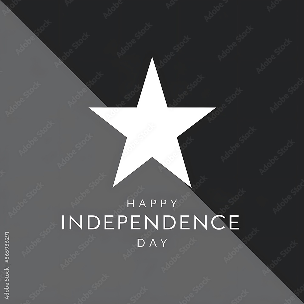 Obraz premium HAPPY INDEPENDENCE DAY