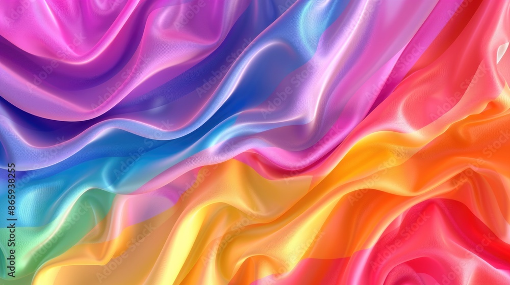 Wavy pattern on colorful background Wavy pattern on colorful background