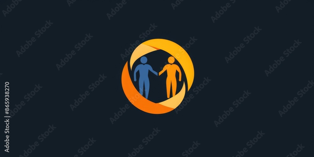 People standing in a circle People standing in a circle