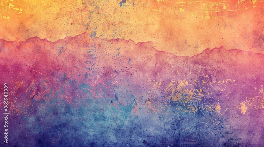 Vibrant Textured Color Palette in Lilac, Chambray Blue, Burnt Orange, Yellow, and Peach Fuzz Vibrant Textured Color Palette in Lilac, Chambray Blue, Burnt Orange, Yellow, and Peach Fuzz