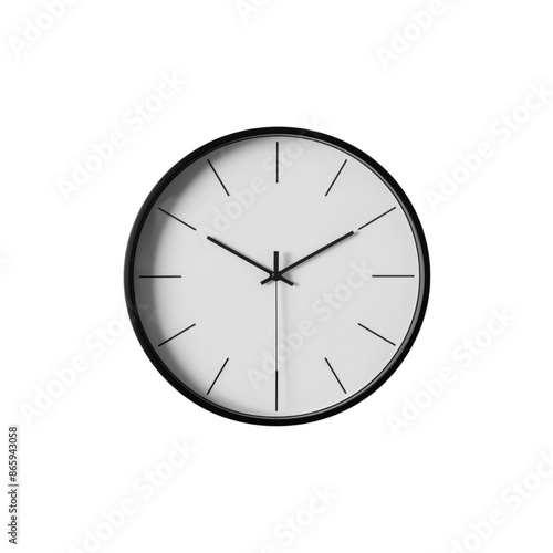 Free Download A Simple Black and White Clock Face With Hands at Three OClock - GFXLoad