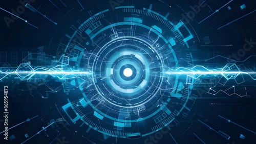 Cybernetic Horizons: Futuristic Digital Landscapes for Tech Innovation.