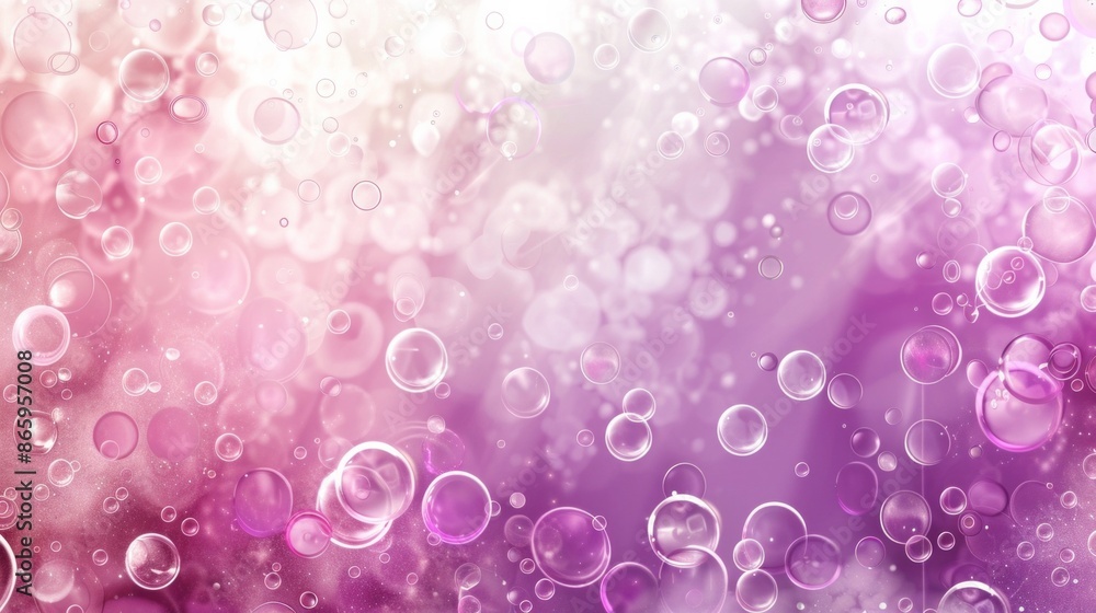 pink purple and white background with bubbles, AI Generative pink purple and white background with bubbles, AI Generative